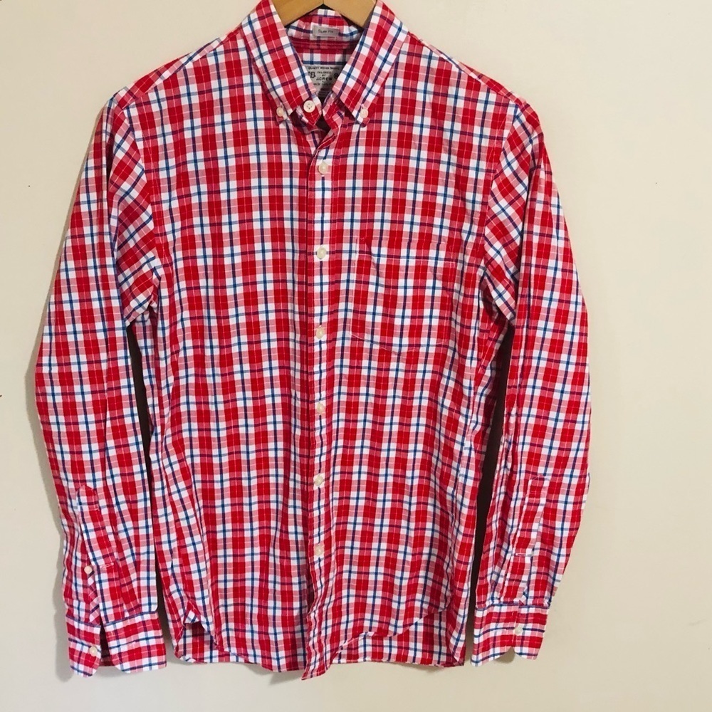 J. Crew Plaid Button Up Shirt